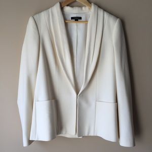 Ann Taylor Winter White Blazer
